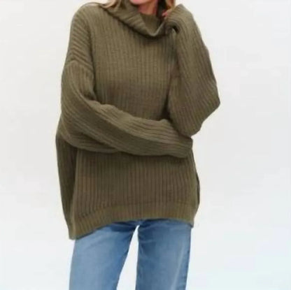Sage & Clare - Delaney Oversized Turtleneck Sweater - Rack Hunt