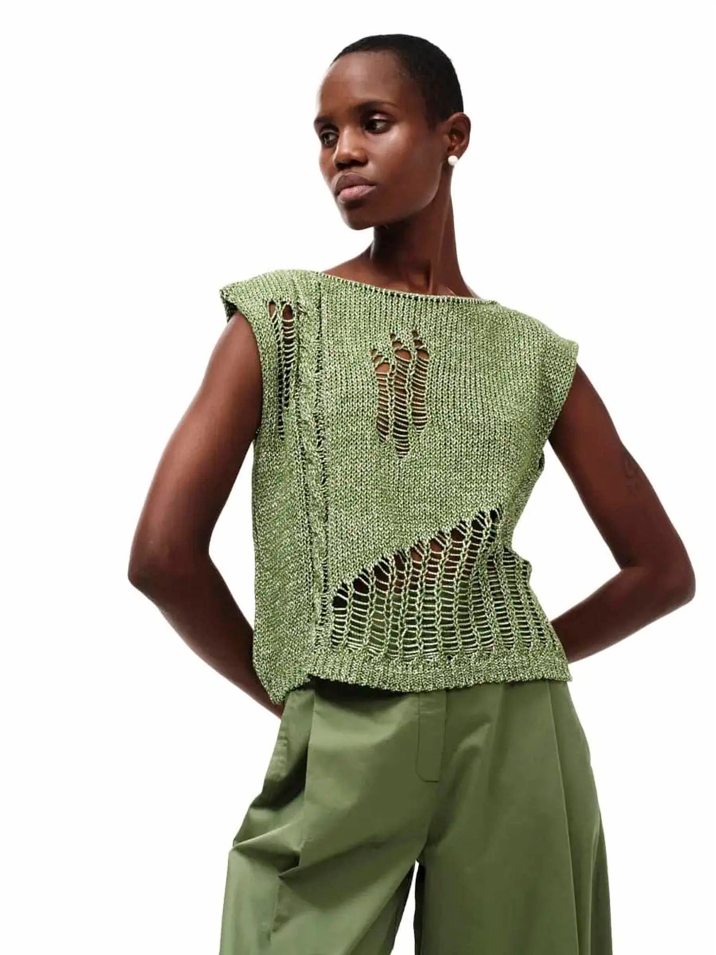 Mind And Matter Knitted Top