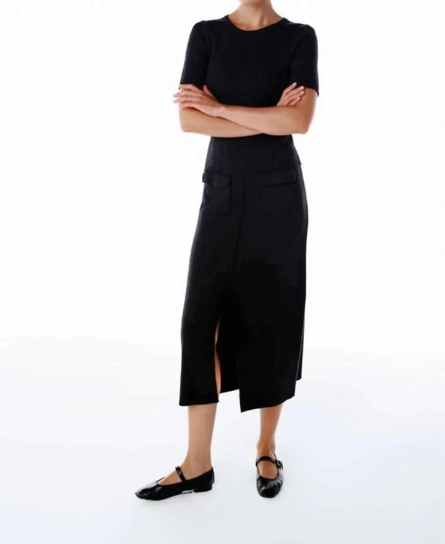 KNITSS - Perry Midi Skirt - Rack Hunt