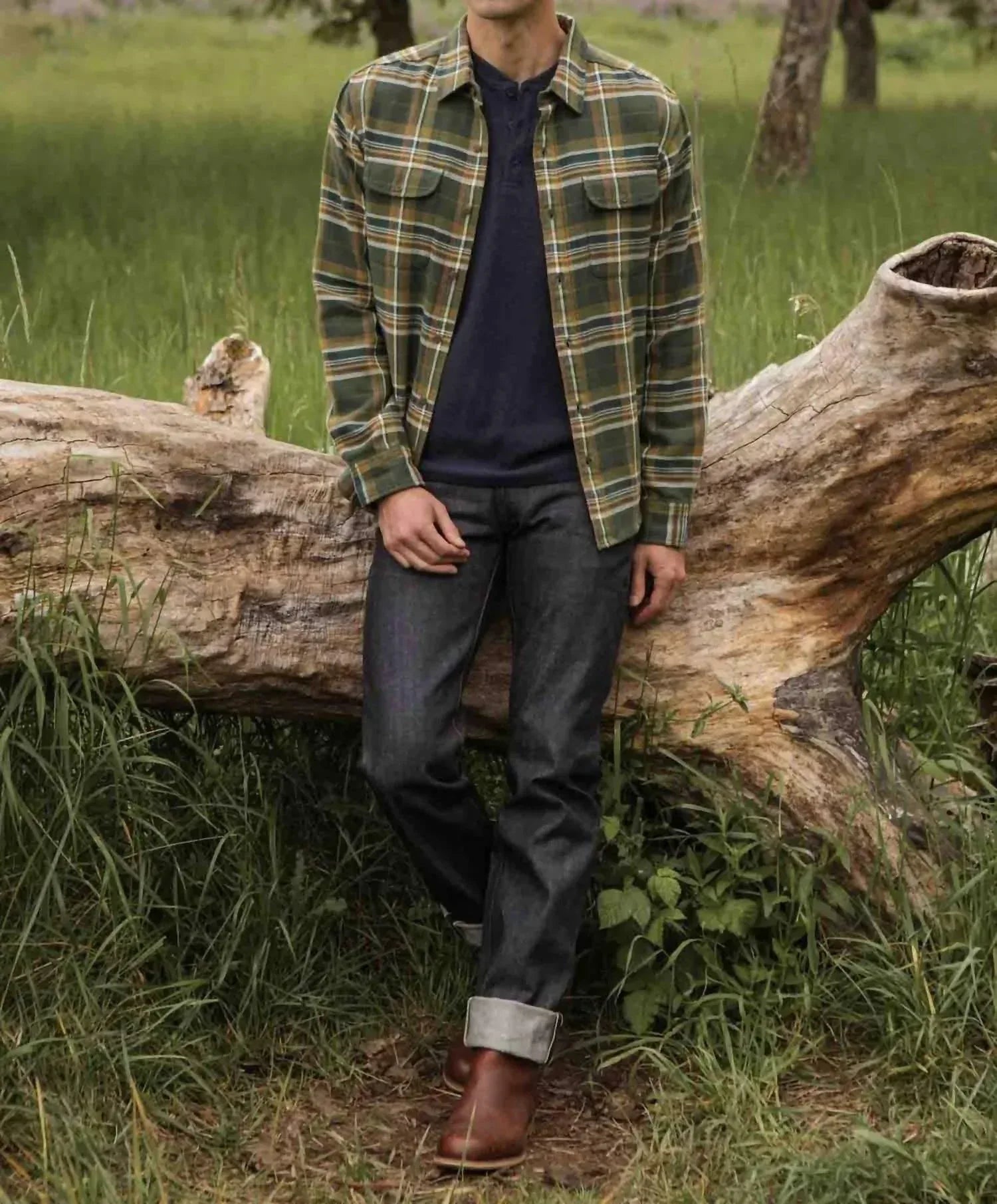 Bridge & Burn - Cole Slim Fit Brushed Cotton Shirt - Rack Hunt