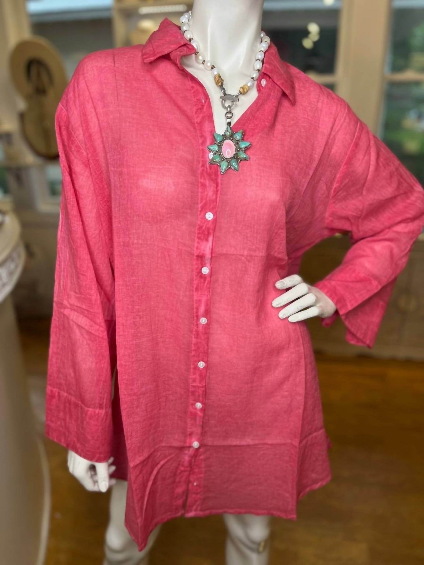 Terre Rouge - Loose Fittng Washed Shirt - Rack Hunt