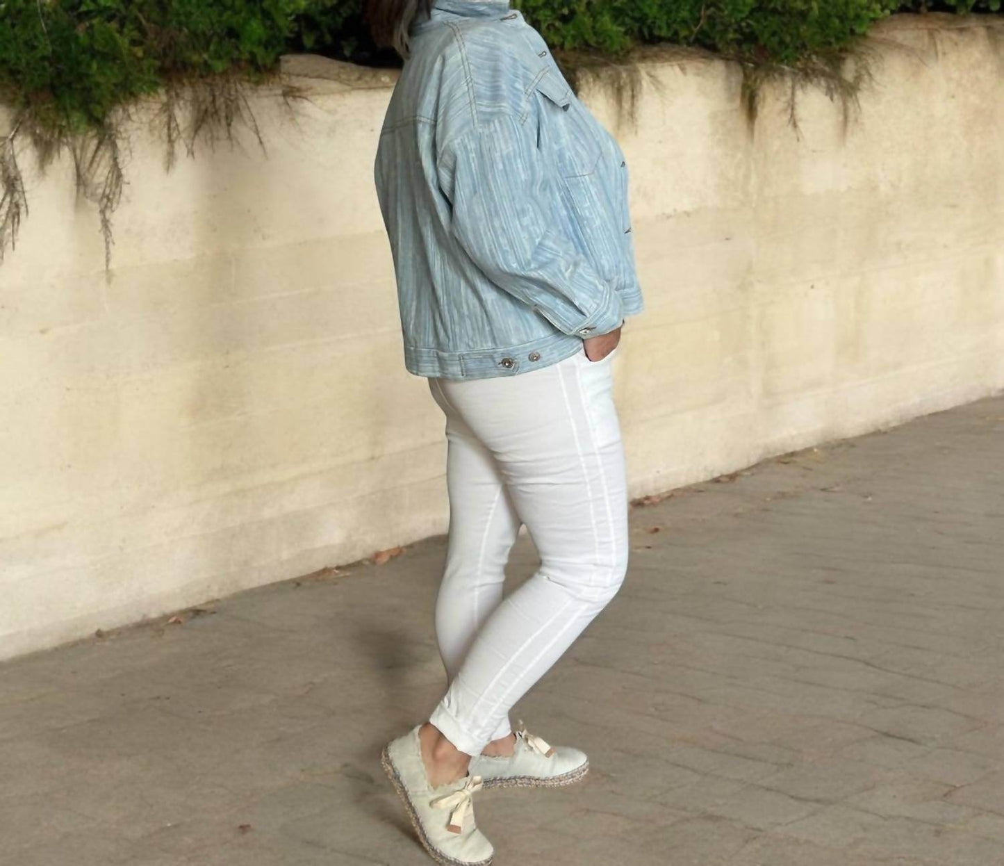 Denim Days - Textured Denim Jacket - Rack Hunt -