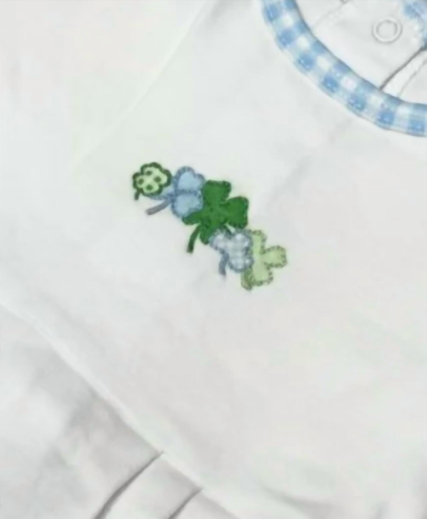 Boy's Shamrock Bubble Gown