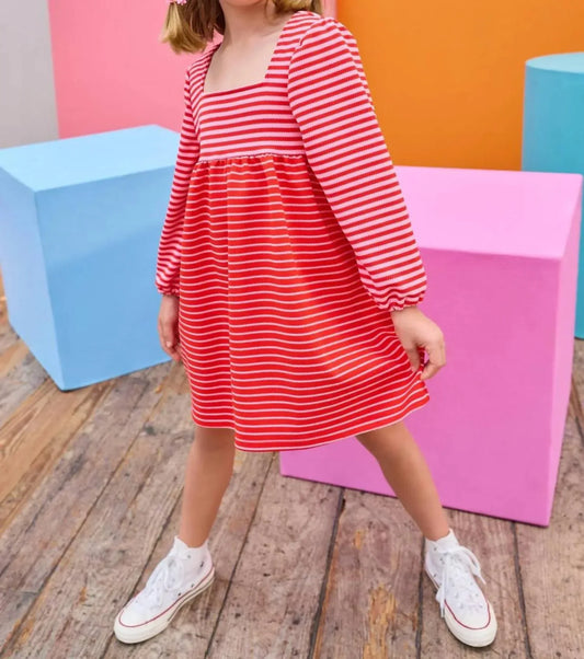 Bisby - Cora Pique Stripe Mini Dress - Rack Hunt