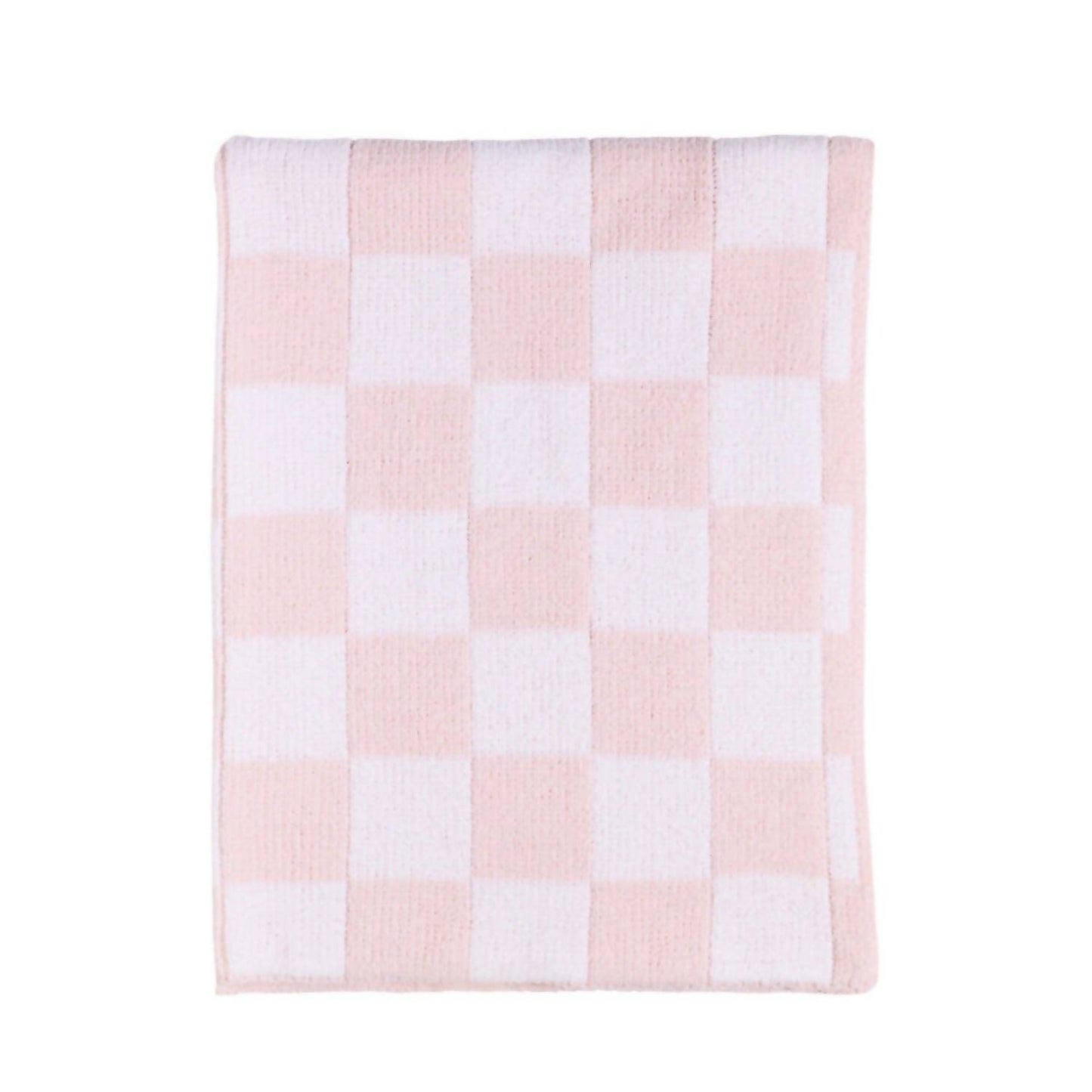Knitted Chenille Blanket