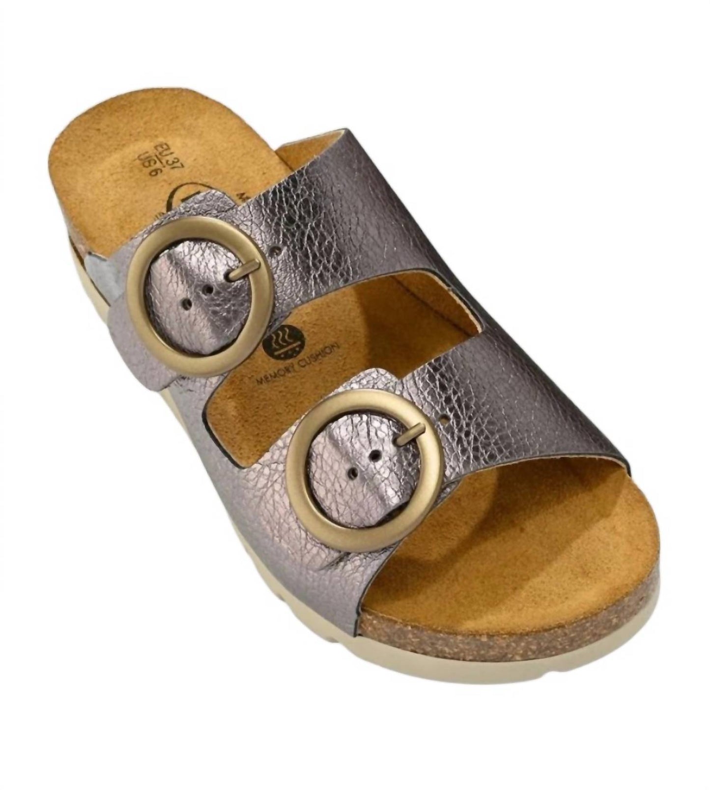 Women's Cora Slide On Dual Strap Adjustable Sandals