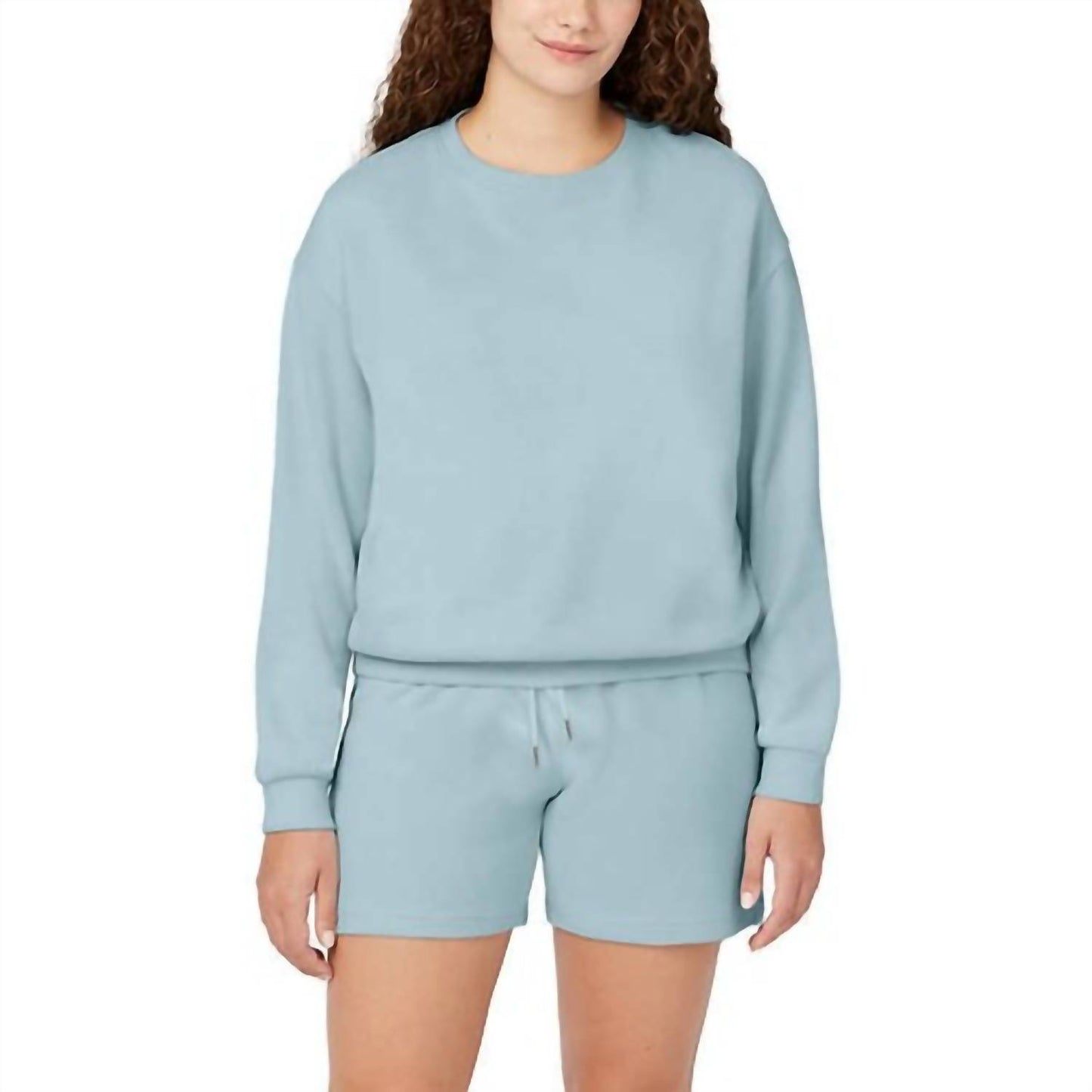 Women's Solid Pattern Lounge Set