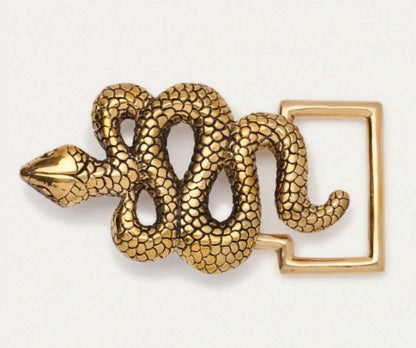 Women's Snake Belt Buckle