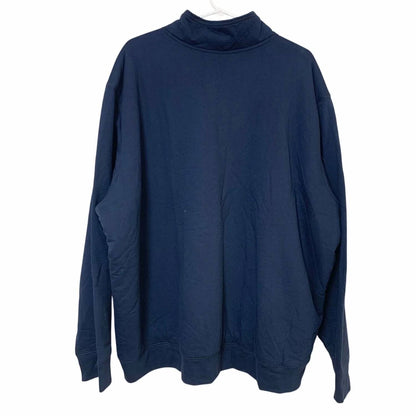 Men's Quarter Zip Camp Fleece Faux Shearling Jacket