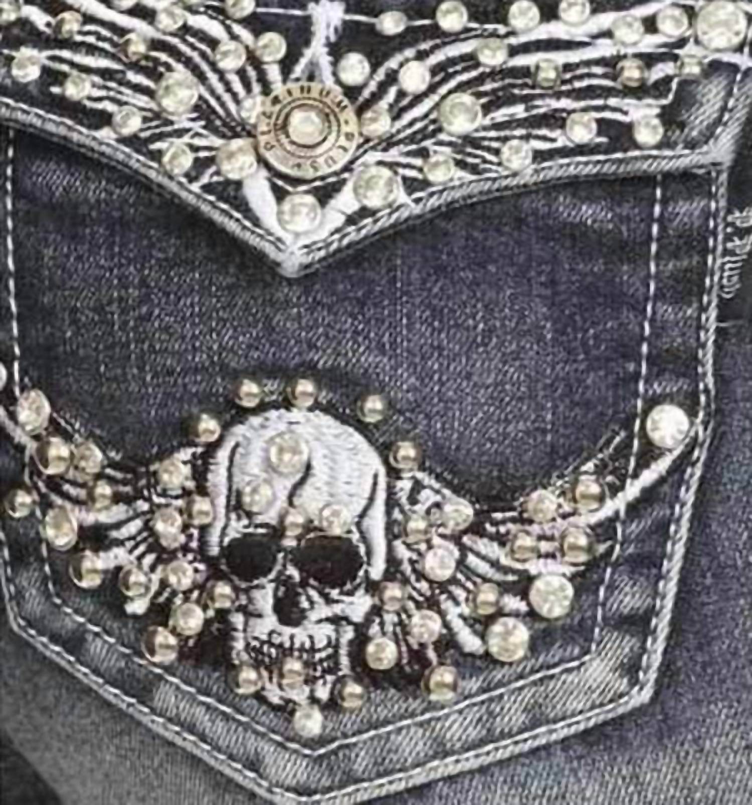 Bus Stop - Skull Darling Jeans - Rack Hunt -