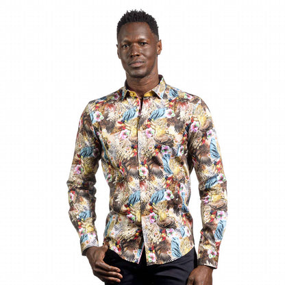 Shaman's Stare Button Down Shirt