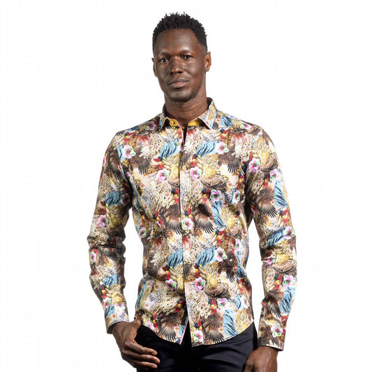 Shaman's Stare Button Down Shirt