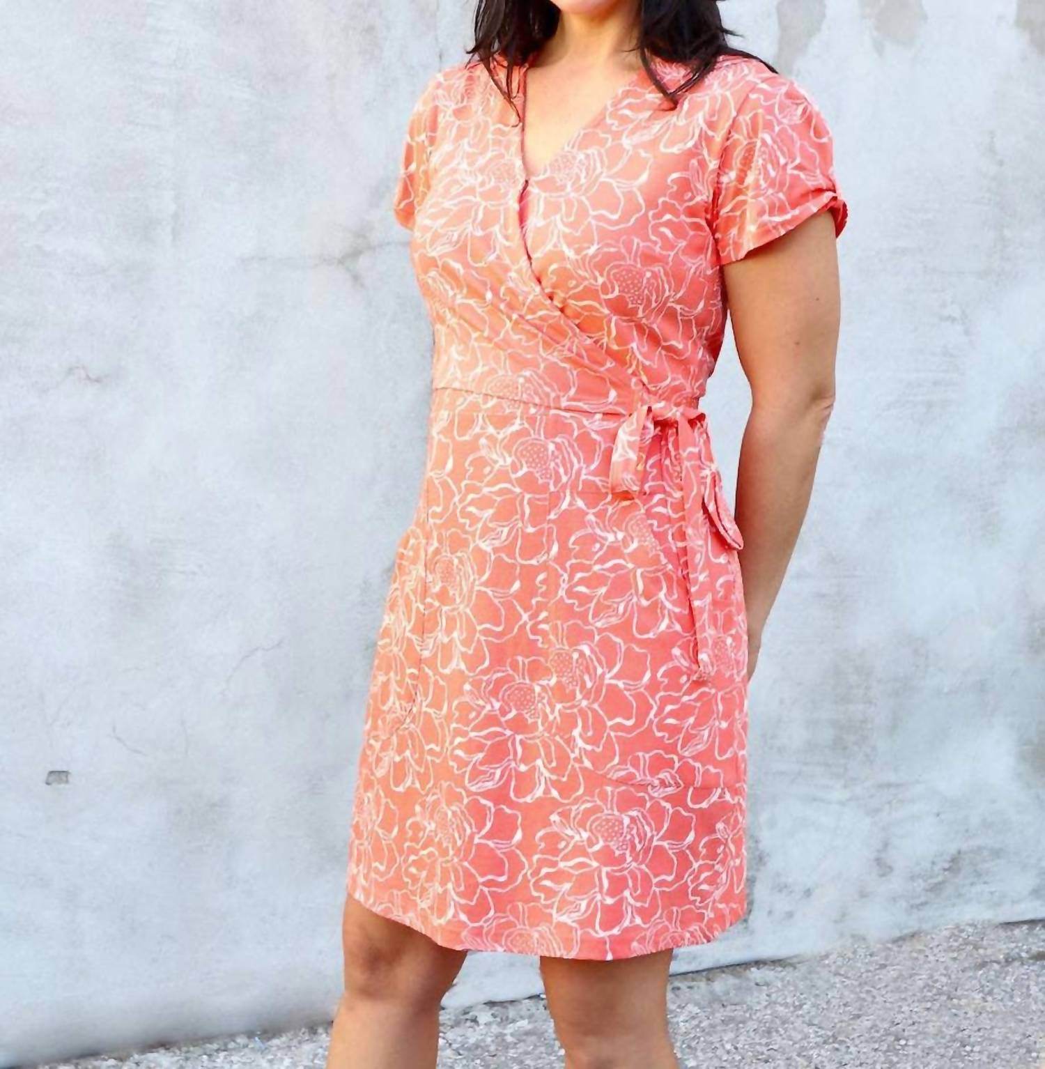 Passion Lilie - Luau Organic Wrap Dress - Rack Hunt -