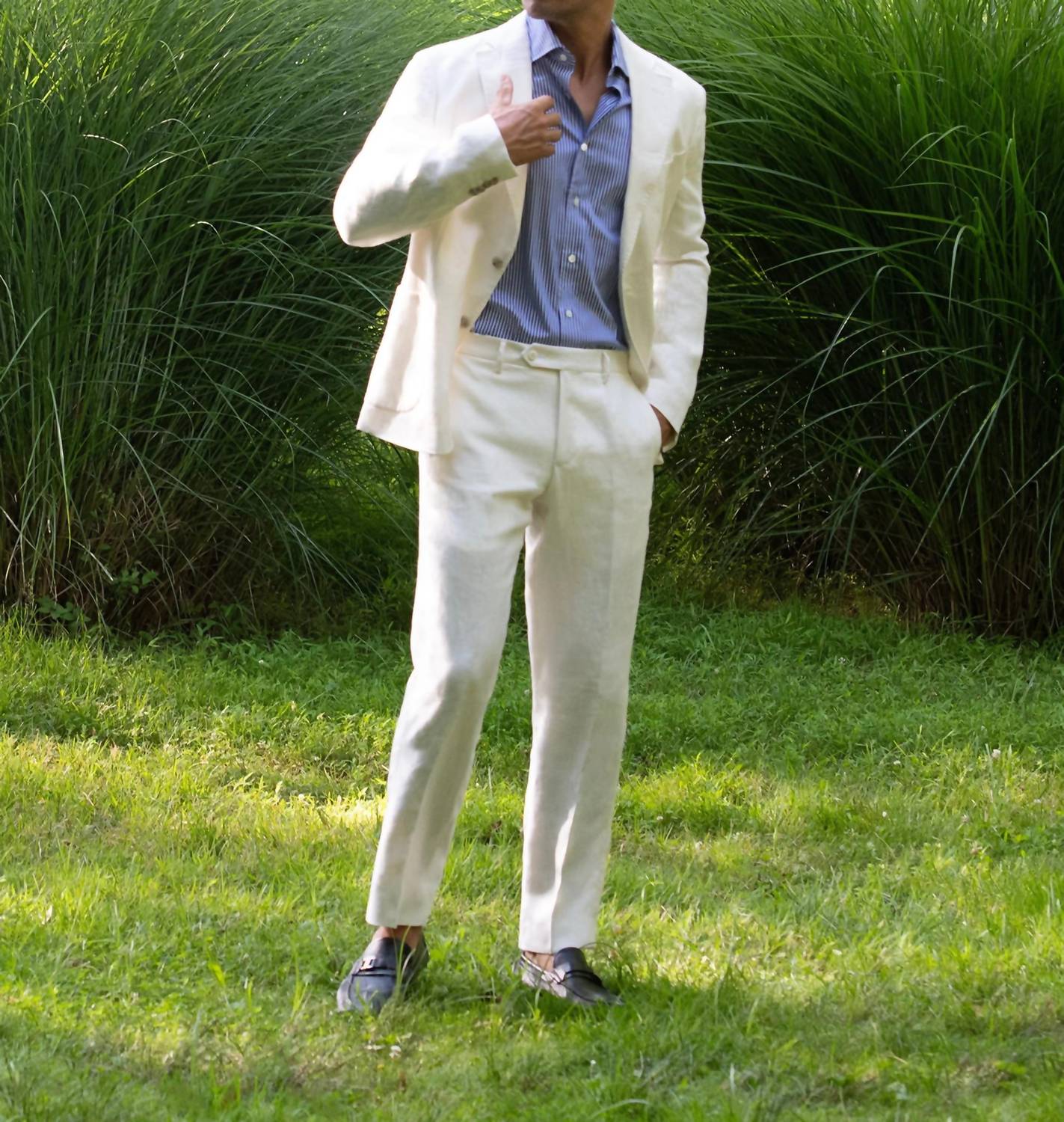 Parker Subalpino Italian Linen Trouser