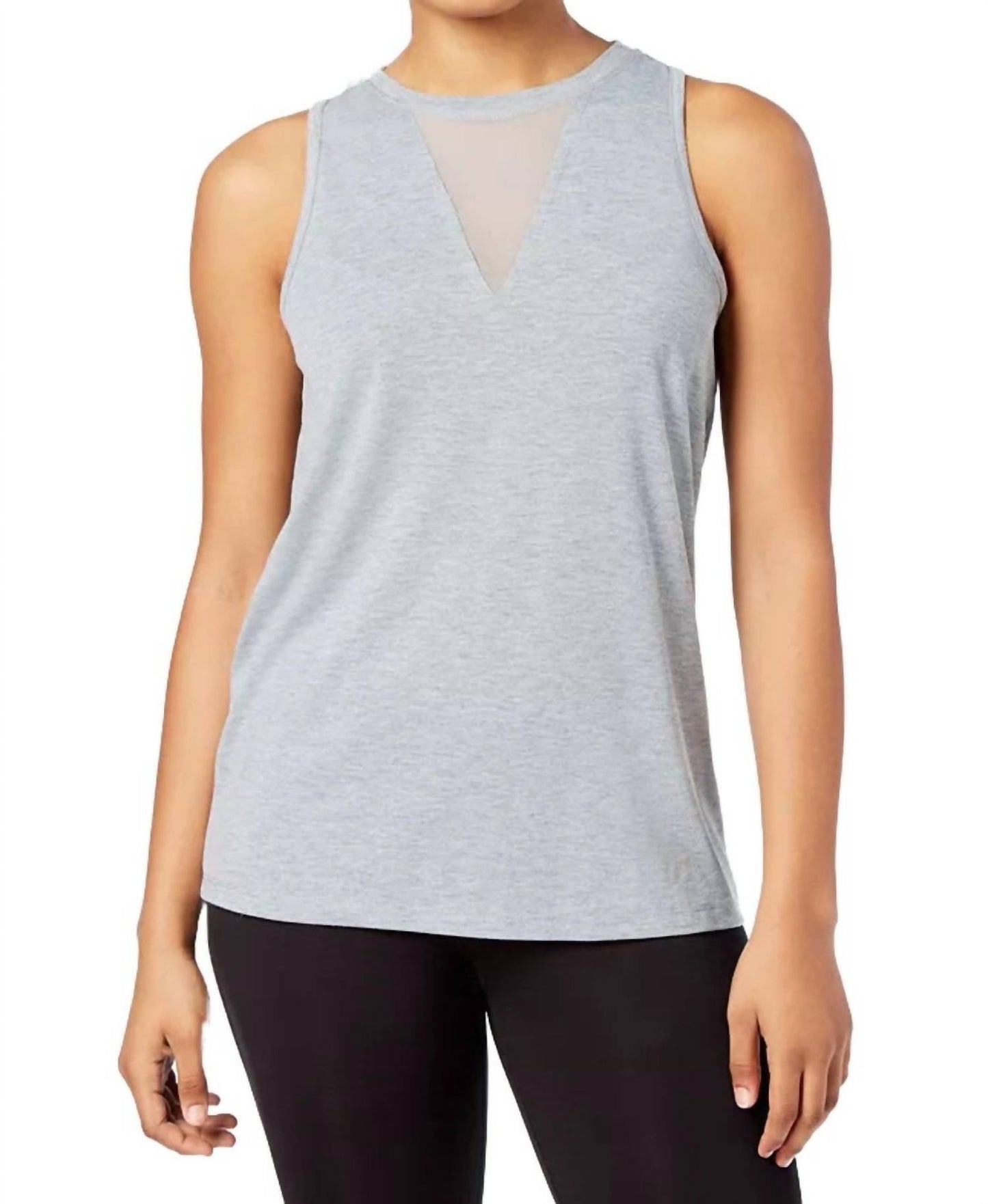 Active Mesh Inset Tank Top