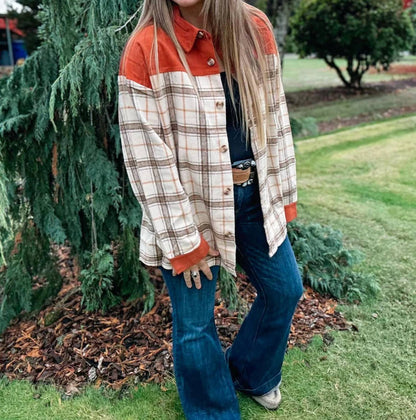 Corduroy Flannel Shacket