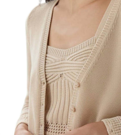 Scallop Edge Cardigan