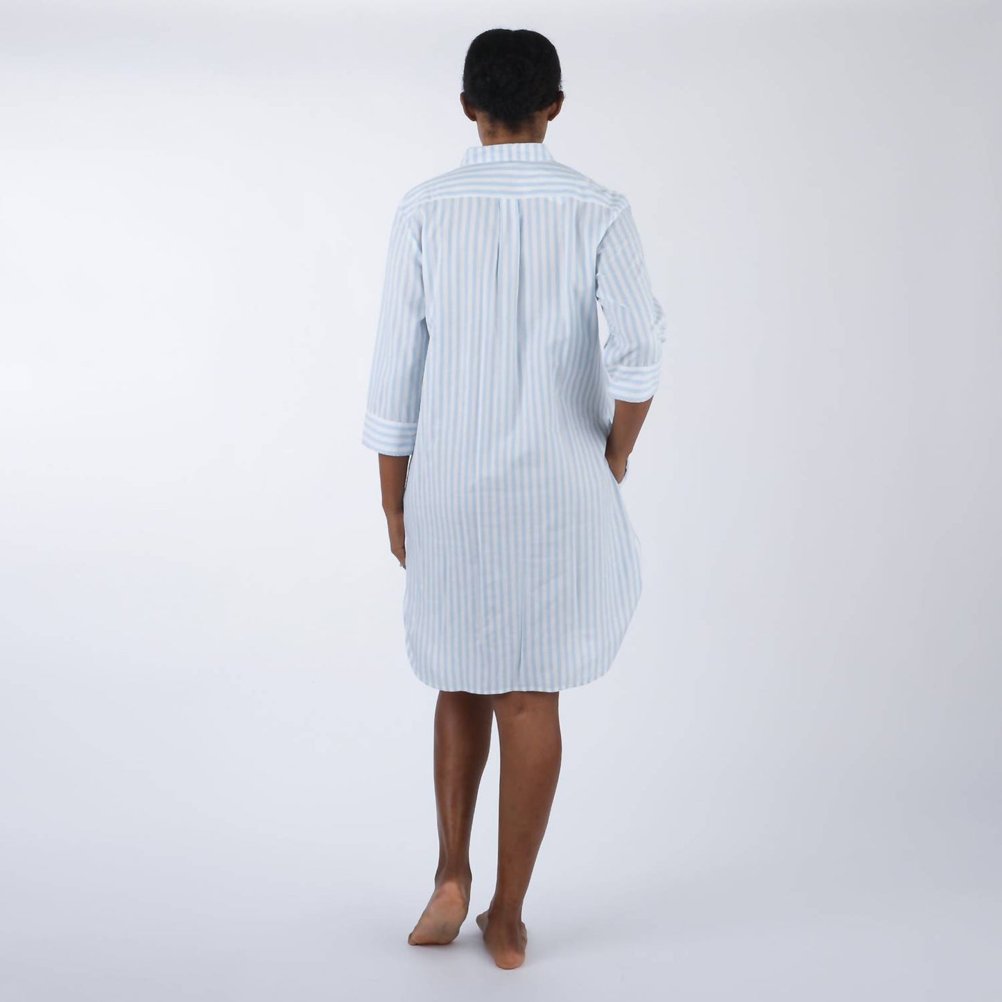 Classic Cotton Striped Nightshirt