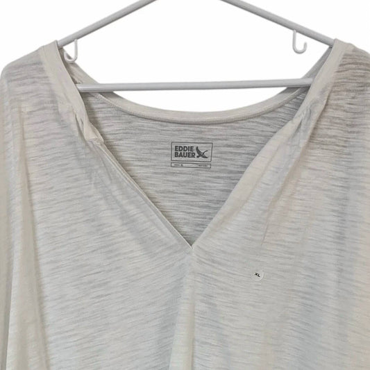 Women's Sunny Slub Short Sleeve Notch Tee