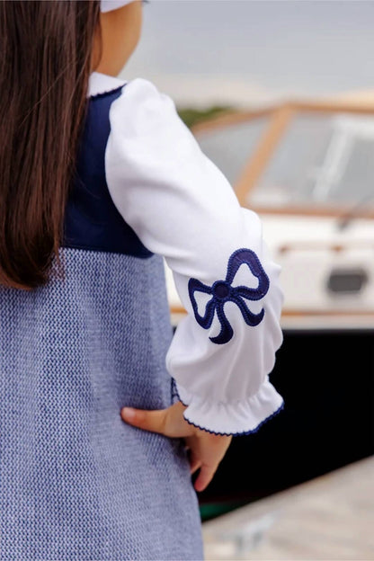 Girl's Emma’s Elbow Patch Top