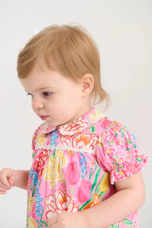 Girls Holly Day Bubble Romper