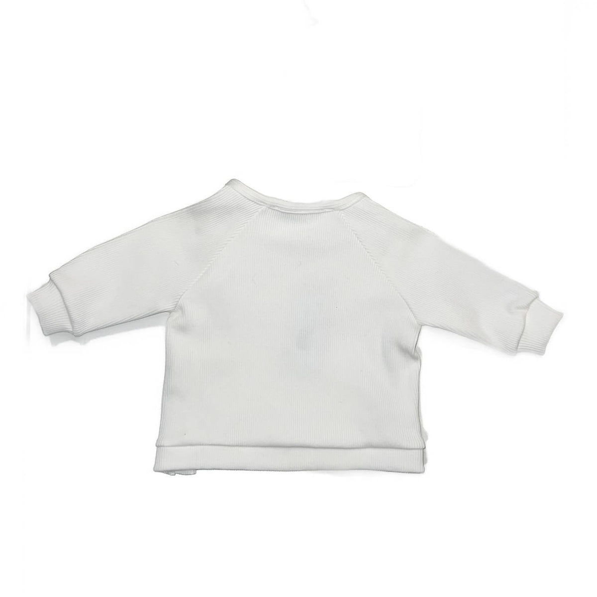 Baby Boys Three-Piece Set Ribbed Jersey Pompom Hat, Side Button Shirt & Pant