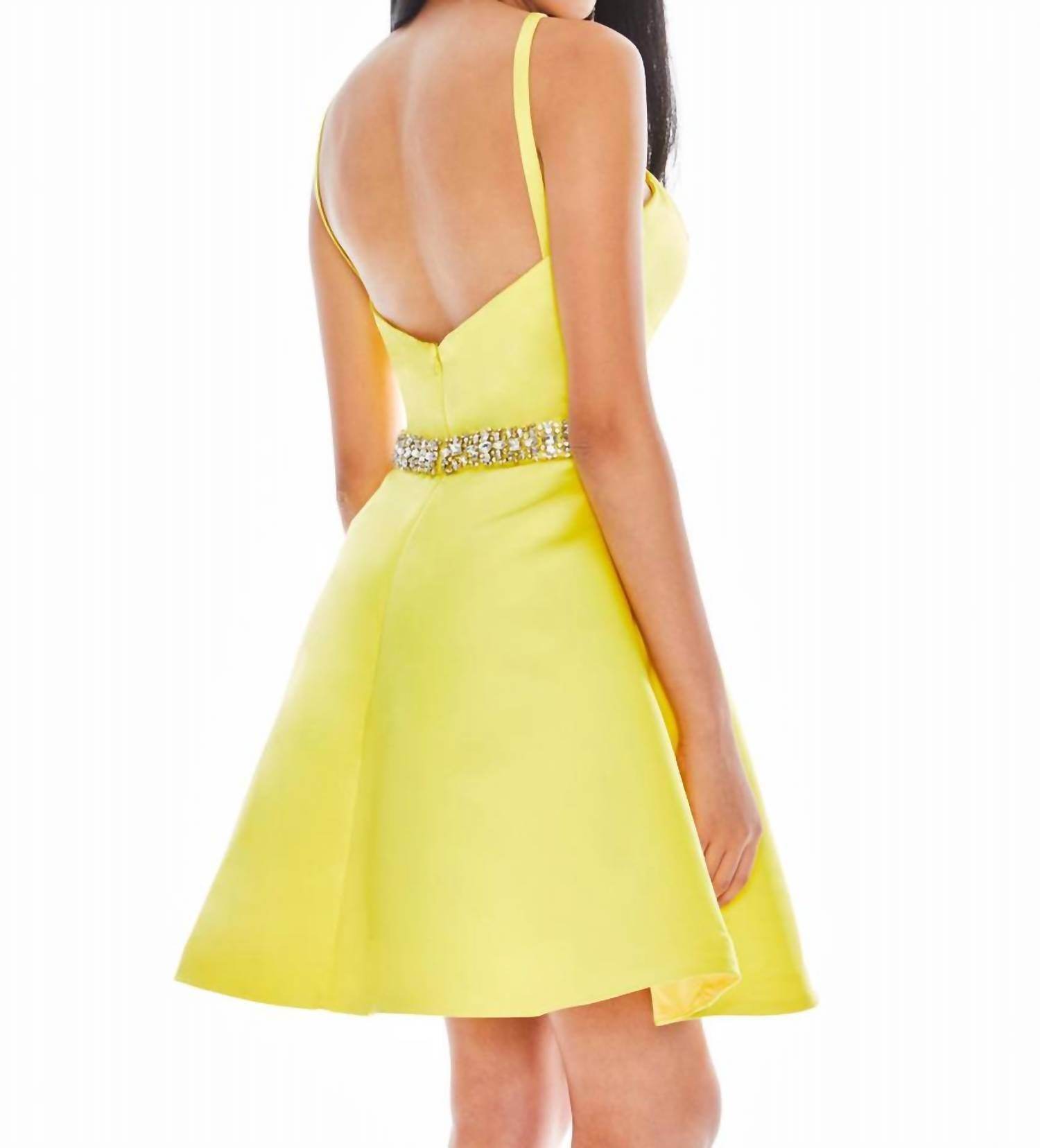 ASHLEYlauren - Halter Mini Dress - Rack Hunt