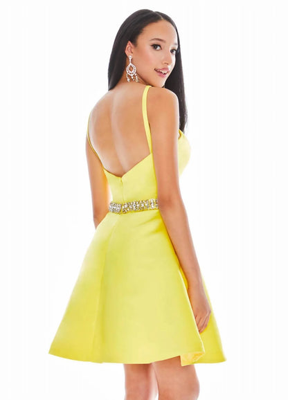 ASHLEYlauren - Halter Mini Dress - Rack Hunt