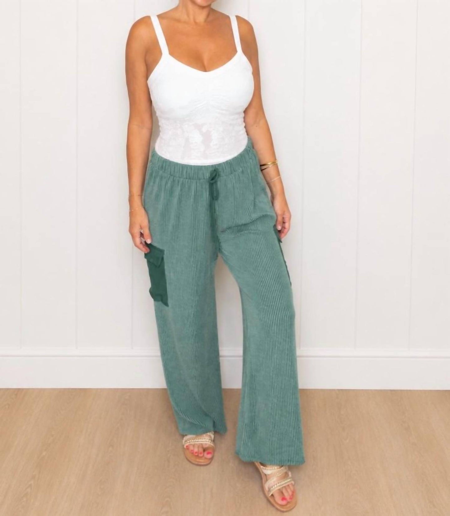 Ribbed Cargo Bottoms