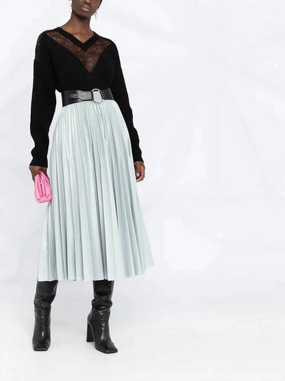 Valentino - Lace Embellished V-neck Jumper - Rack Hunt