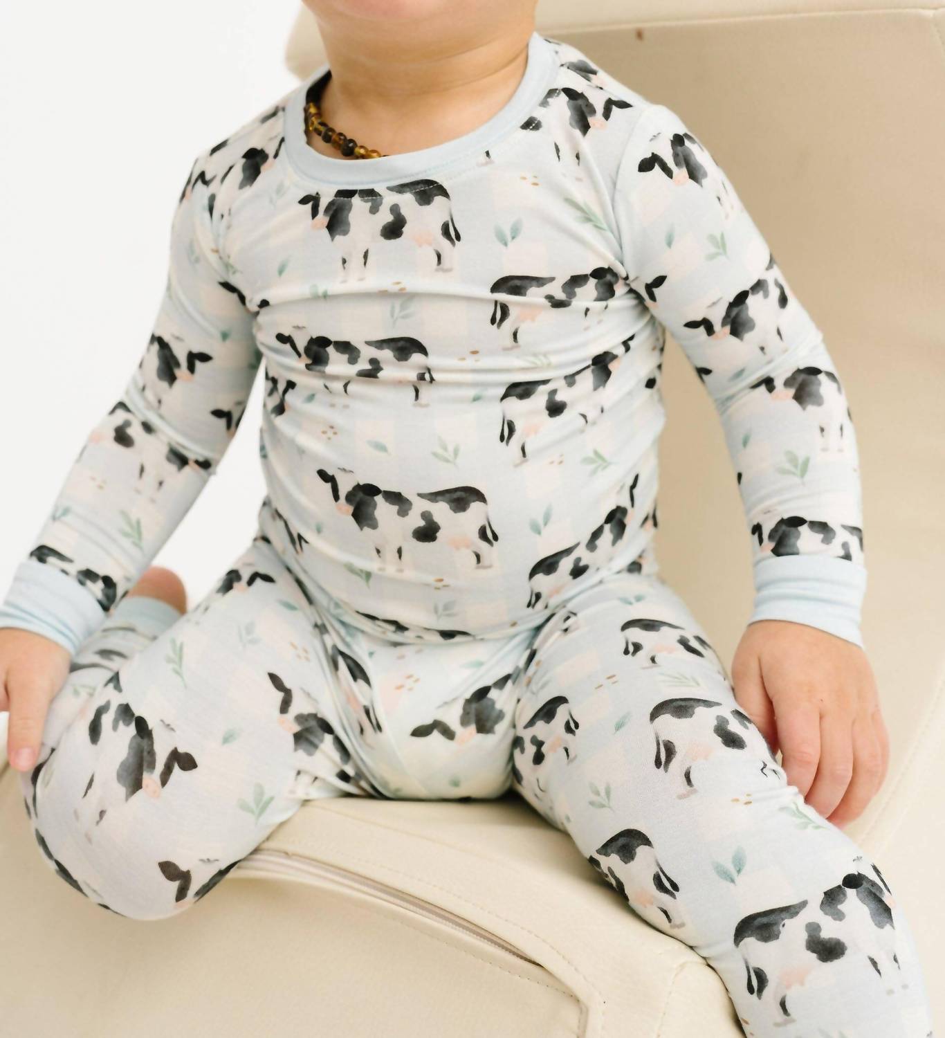 Dairy Cow Bamboo Set