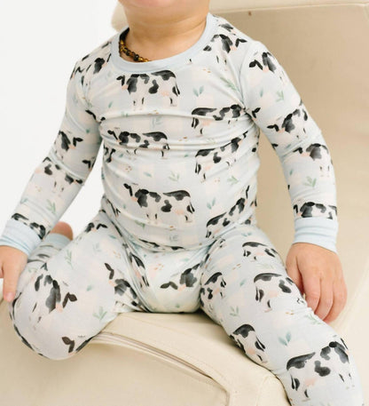 Dairy Cow Bamboo Set
