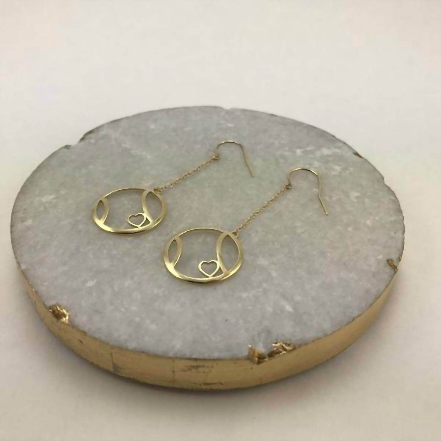 Love Love Tennis - Women's Ball Heart Solid Earrings - Rack Hunt