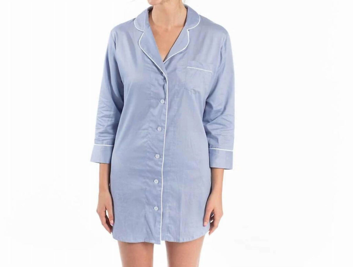 Button-down Sleep Shirt