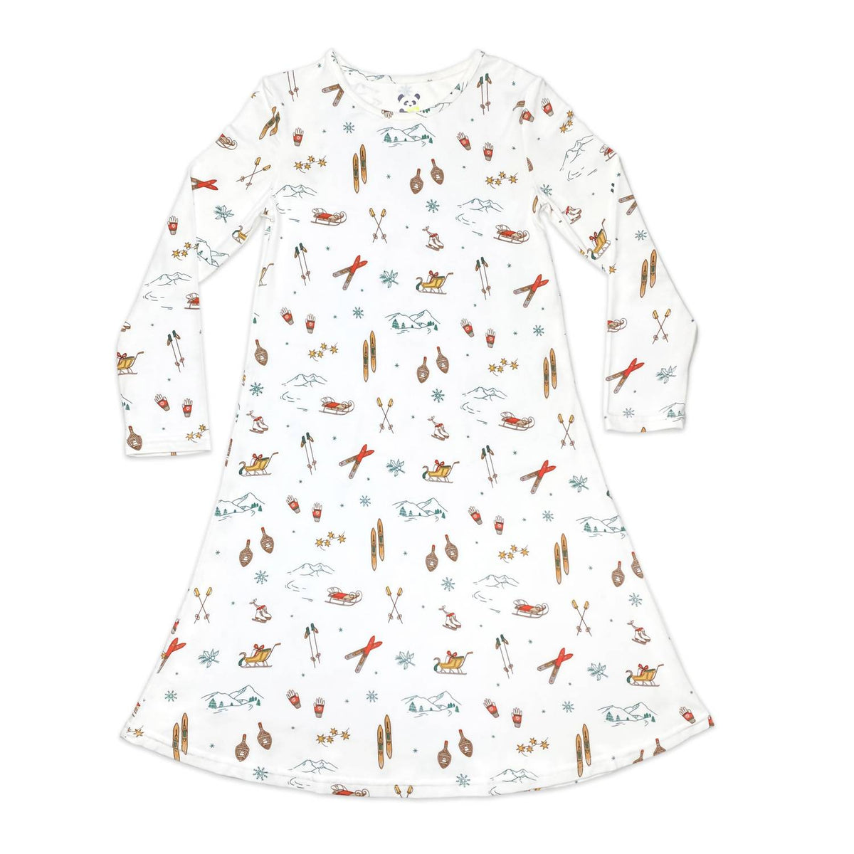 Girls' Bamboo Long Sleeve Dress