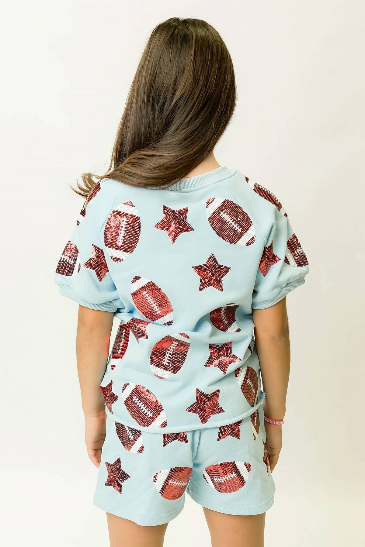 Sequin Football Top