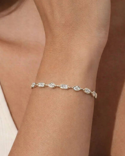 Women's Clover Multi Bezel Bracelet