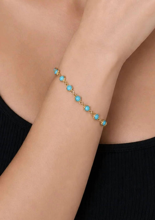 Women's Leo Bezel Bracelet