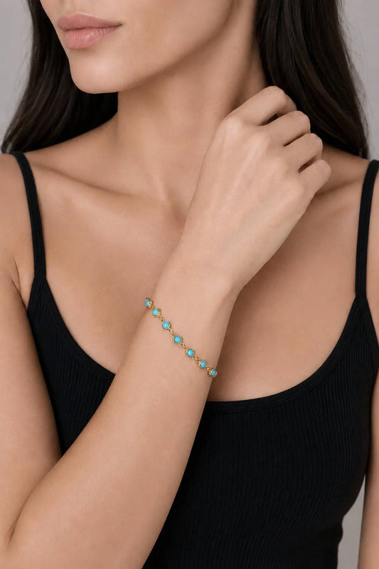 Women's Leo Bezel Bracelet