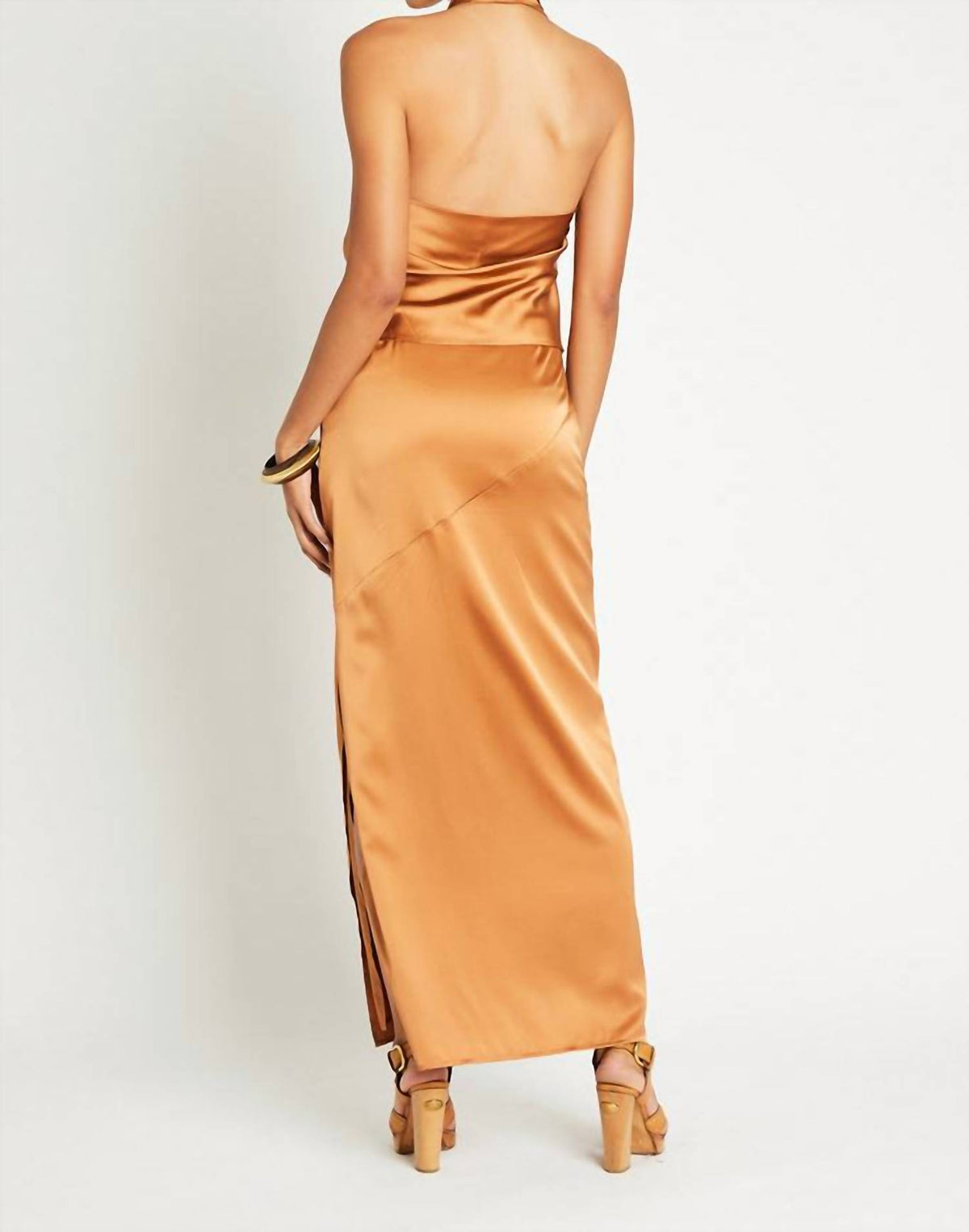 Naomi Silk Midi Skirt