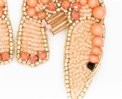 Women's Shrimp Cocktail Earrings