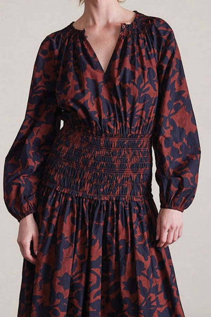 Esparta Long Sleeve Maxi Dress