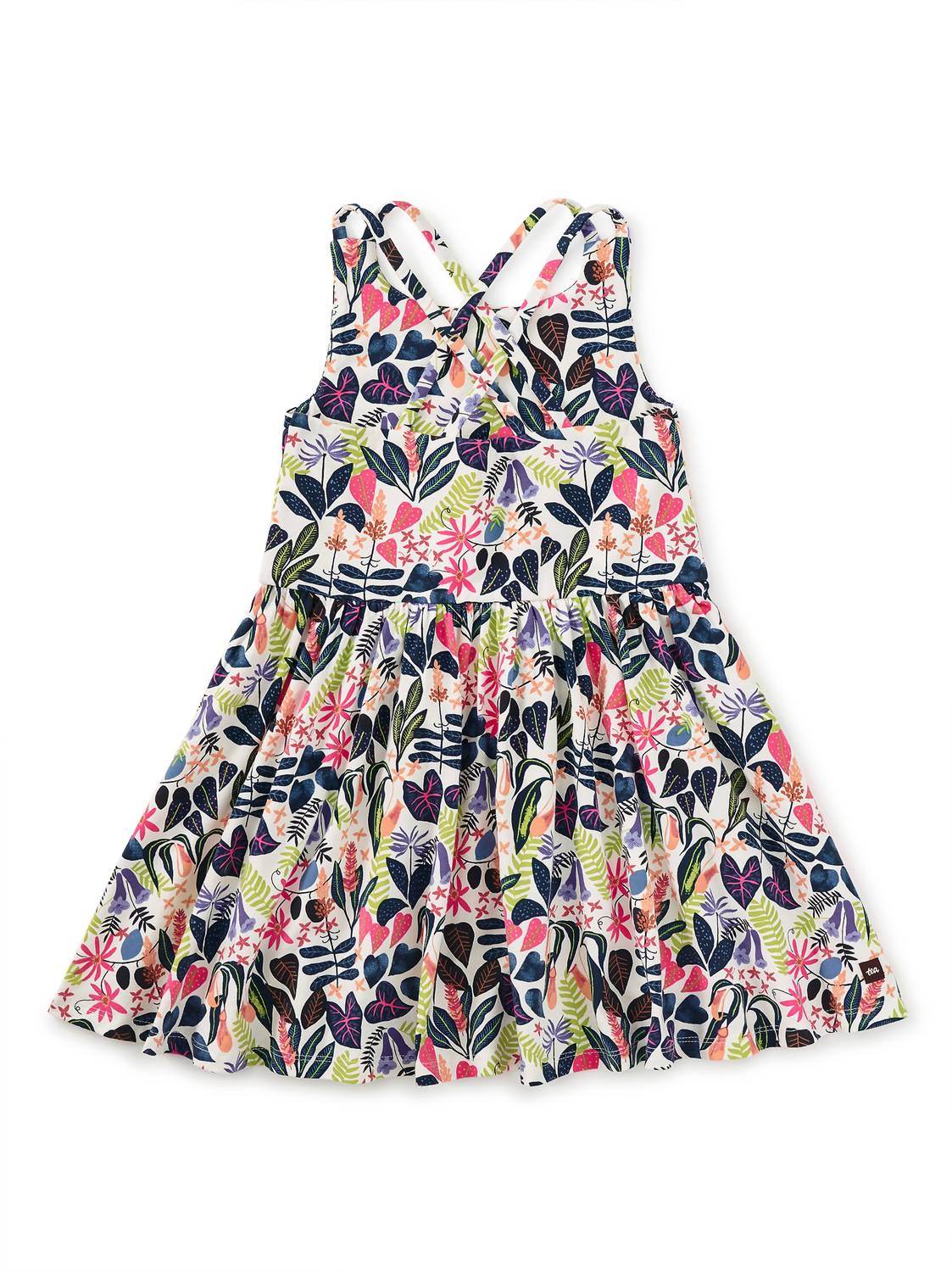 Tea Collection - Gril's Strappy Back Skirted Dress Amazon - Rack Hunt -