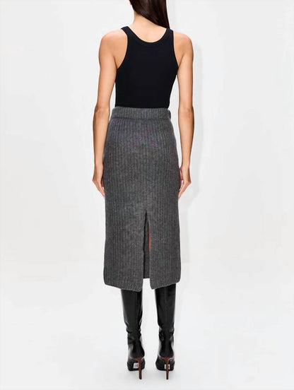 Cashmere Pencil Skirt
