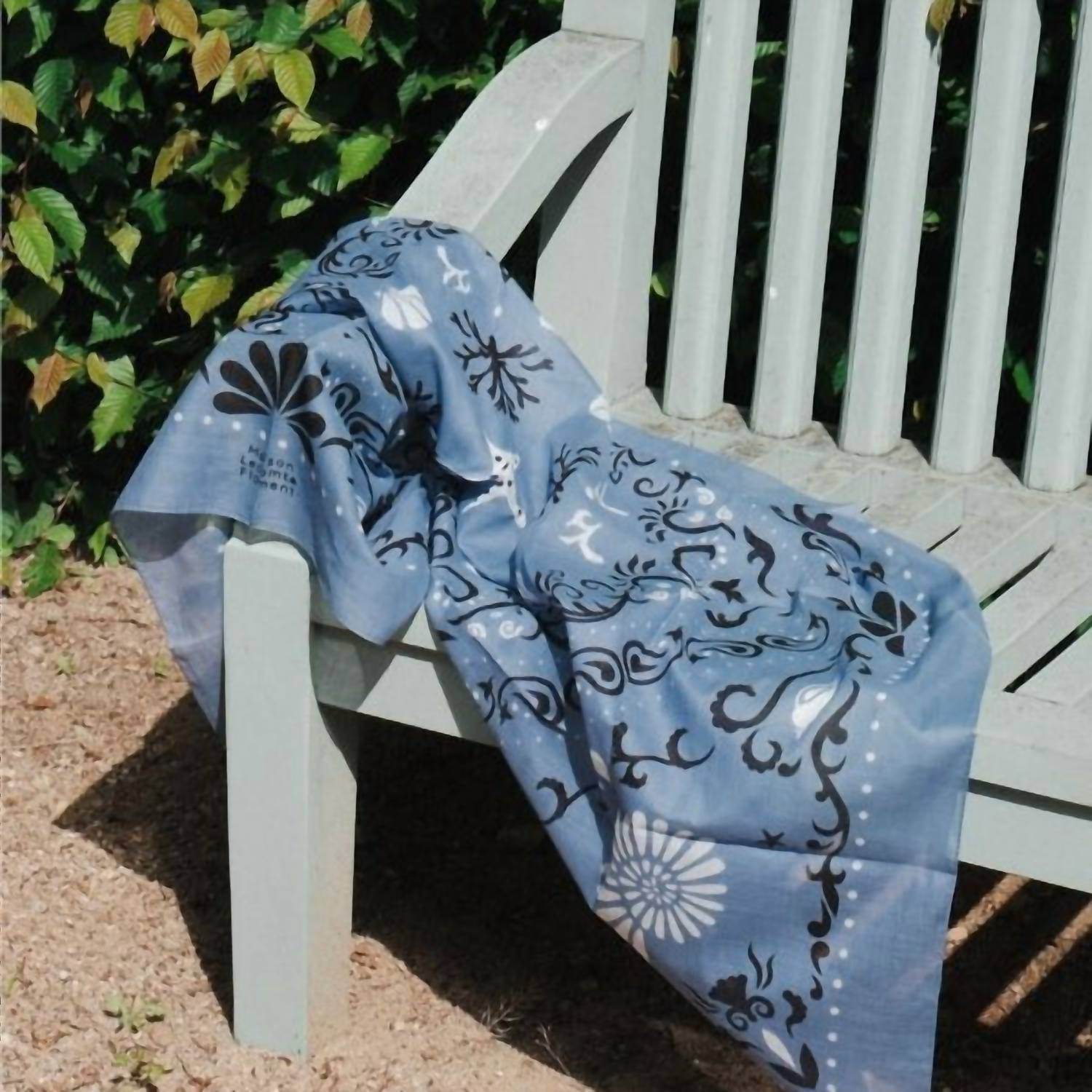 Maison Lecomte Flament - Riviera Cotton Bandana Scarf - Rack Hunt -