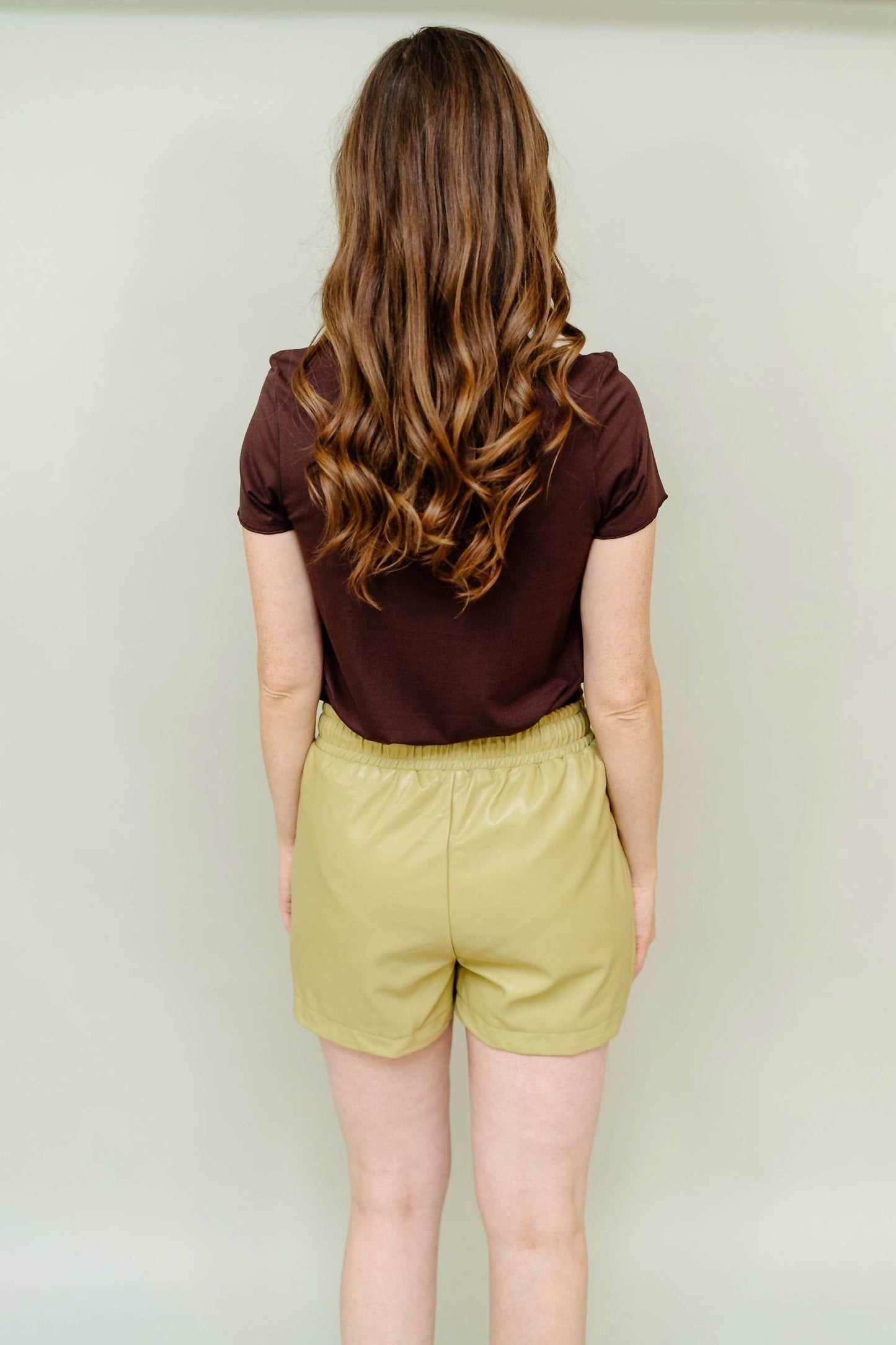 CRST - Lindsay Faux Leather Shorts - Rack Hunt -