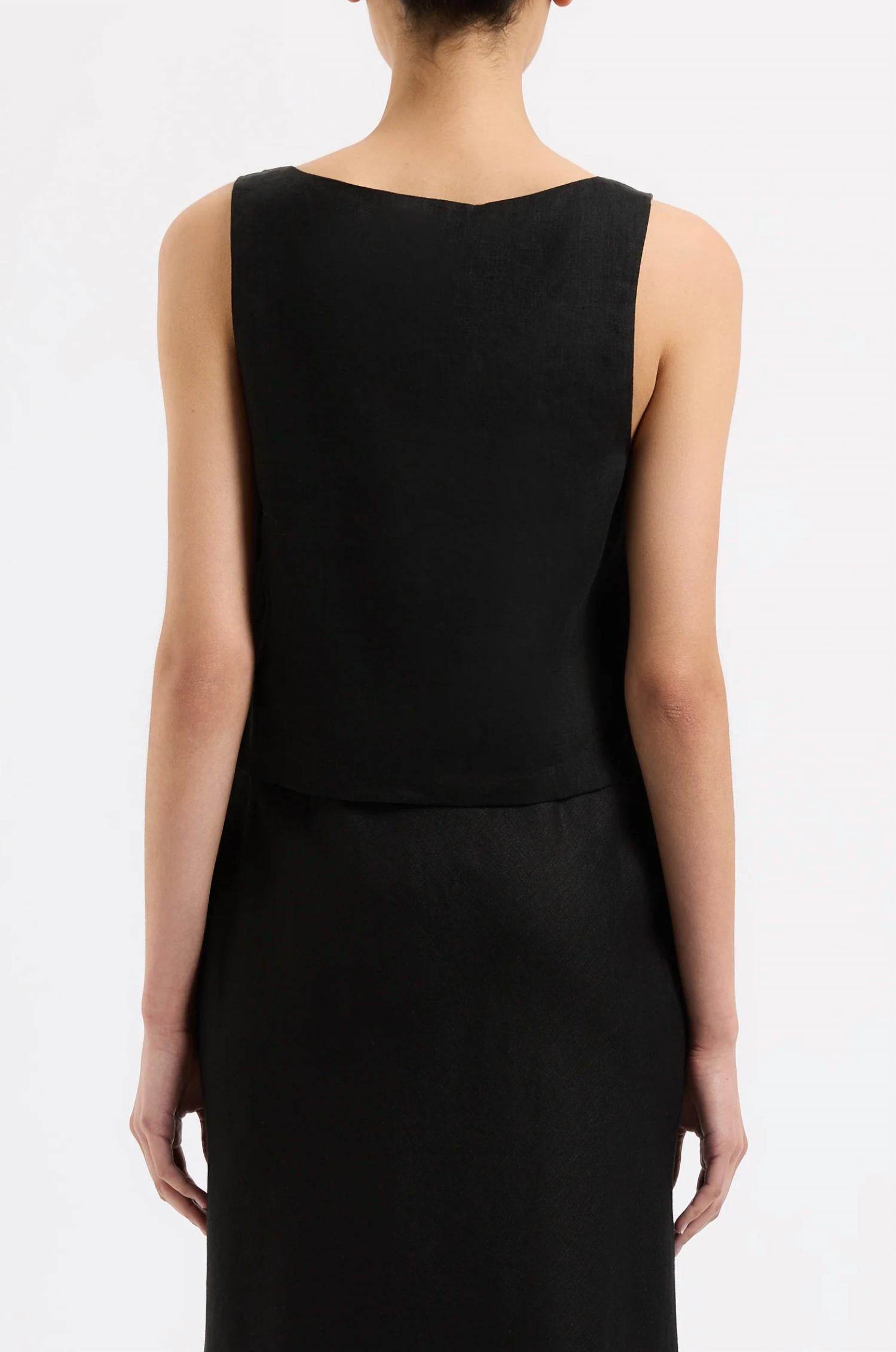 Nude Lucy - Thilda Linen Top - Rack Hunt