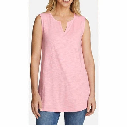 Sleeveless Favorite Notch Vneck Tank Top
