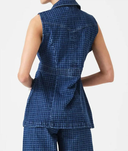 seventy + mochi - Ani Sleeveless Button Front Vest - Rack Hunt
