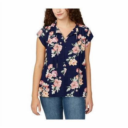 Flutter Sleeve Floral Top